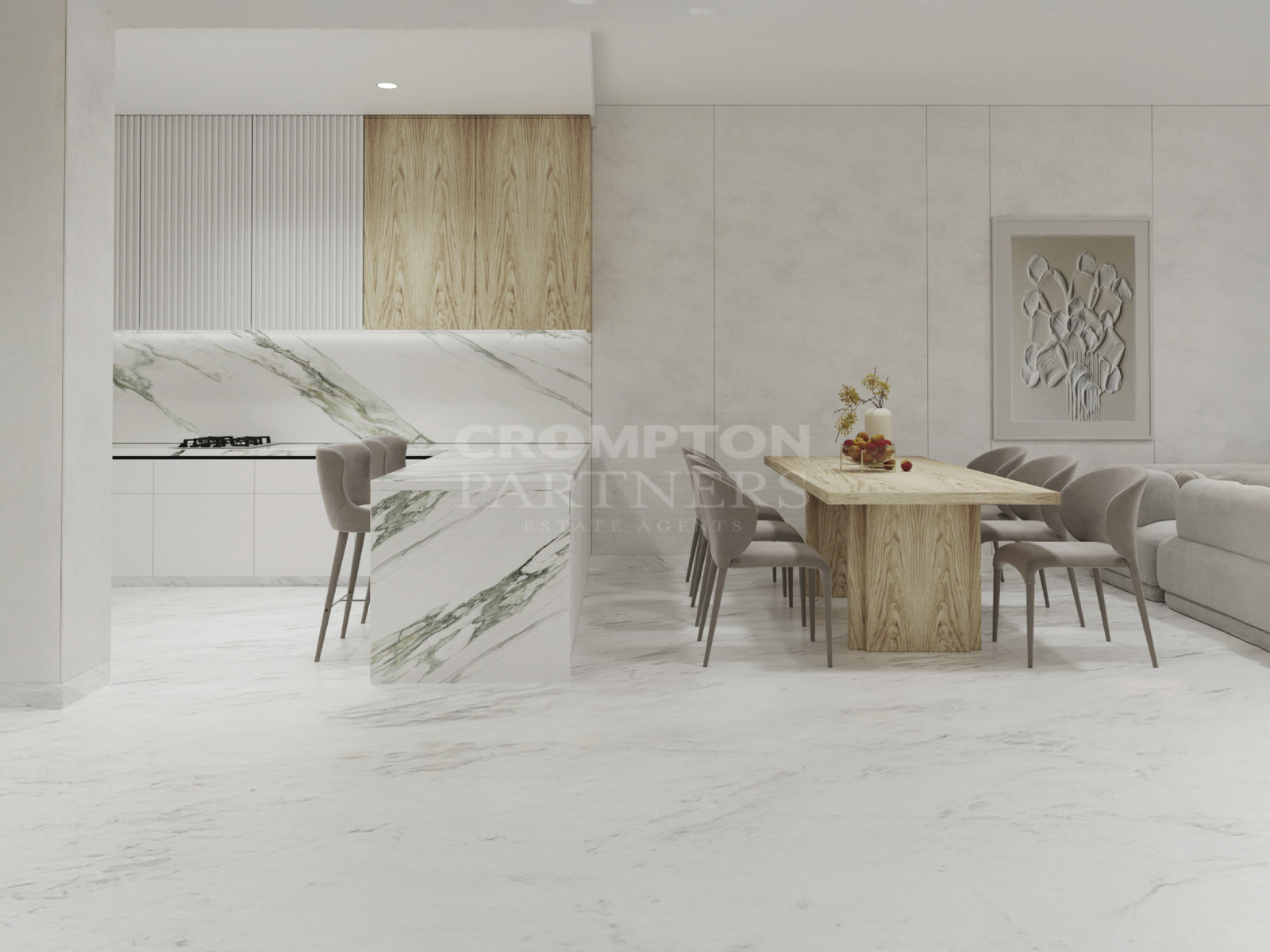 Full Sea View | 2BR plus Maid | Low Premium - Photo 3