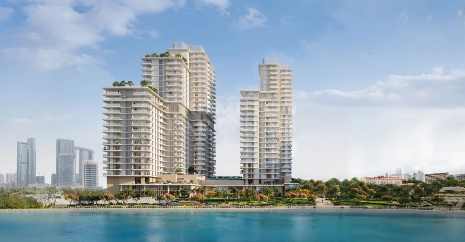 Waterfront LIving | Bright Modern 2BR | Low Floor