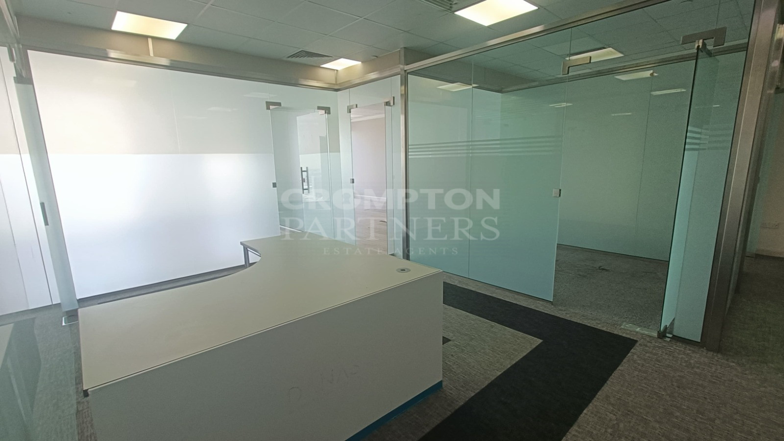 Fully Glass Partitions | Vacant | Fitted Office - Photo 5
