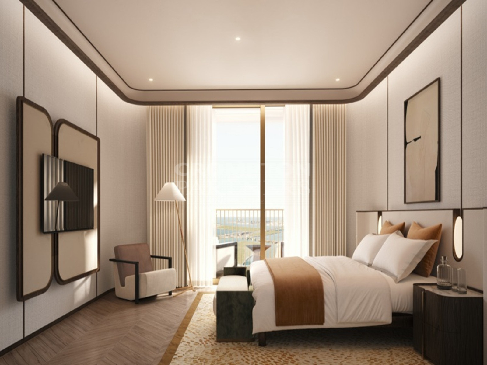 St. Regis Branded 1BR | Canal View | High Floor - Photo 4
