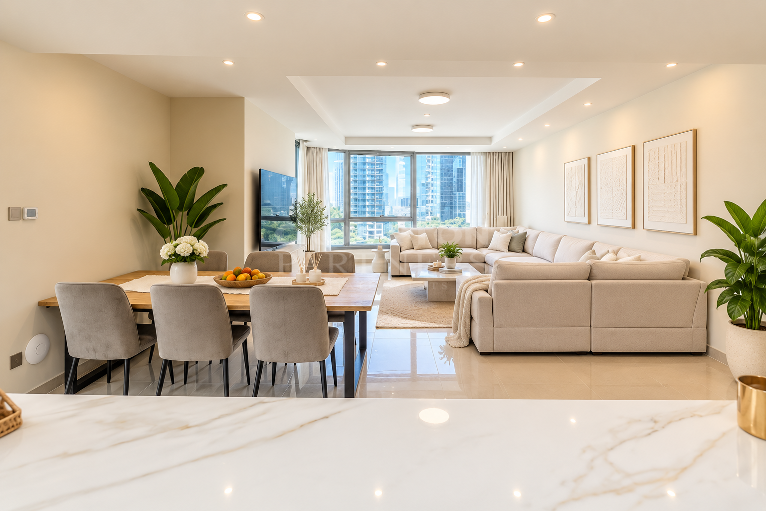 Exceptional 3 + maid | Pool view | Spacious Unit - Photo 5