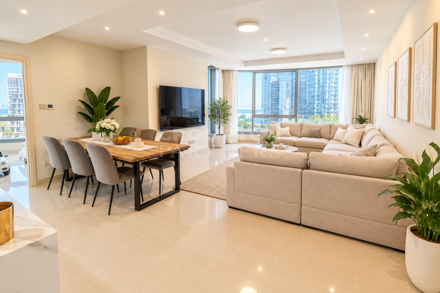 Exceptional 3 + maid | Pool view | Spacious Unit - Photo 3