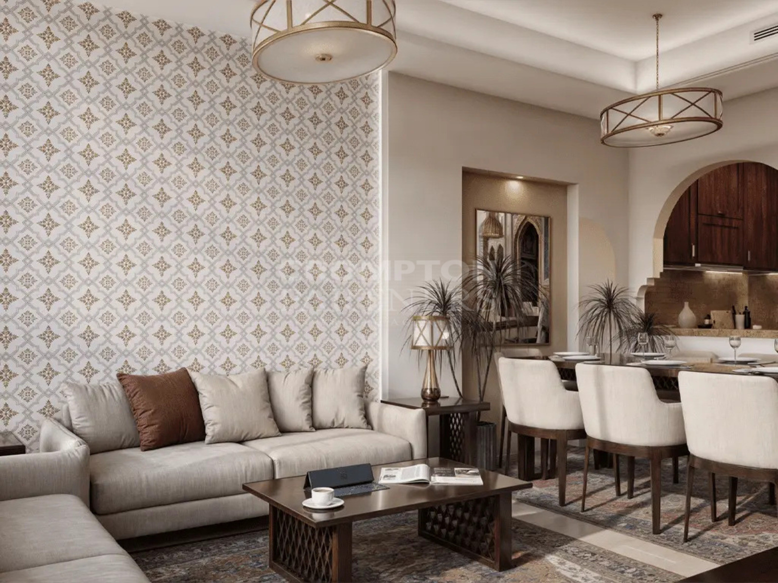 Luxury 4BR Duplex | Private Yard | Yas Bay Living - Photo 3