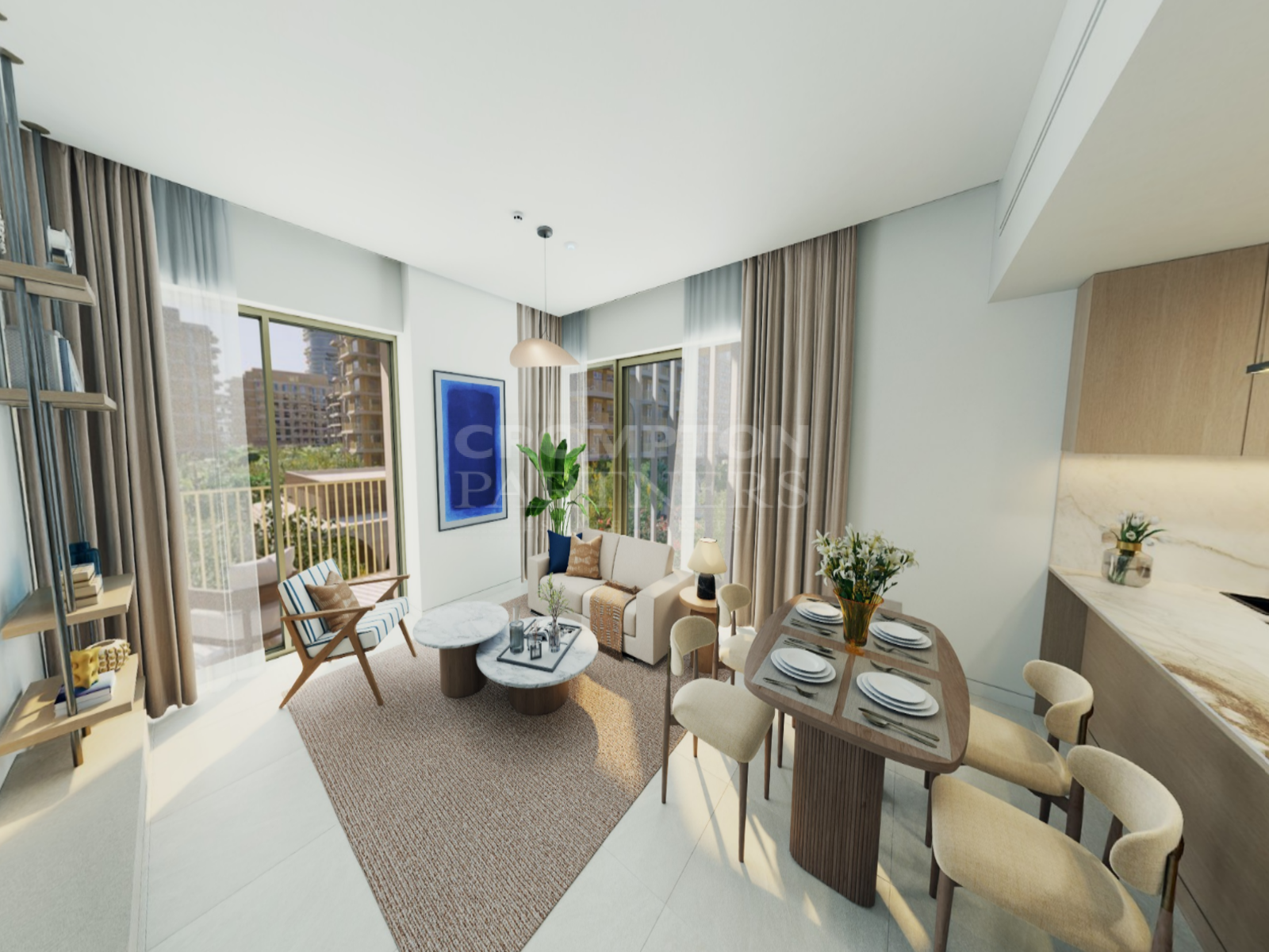 Luxury 1BR Corner Unit| Ideal Investment & Living
