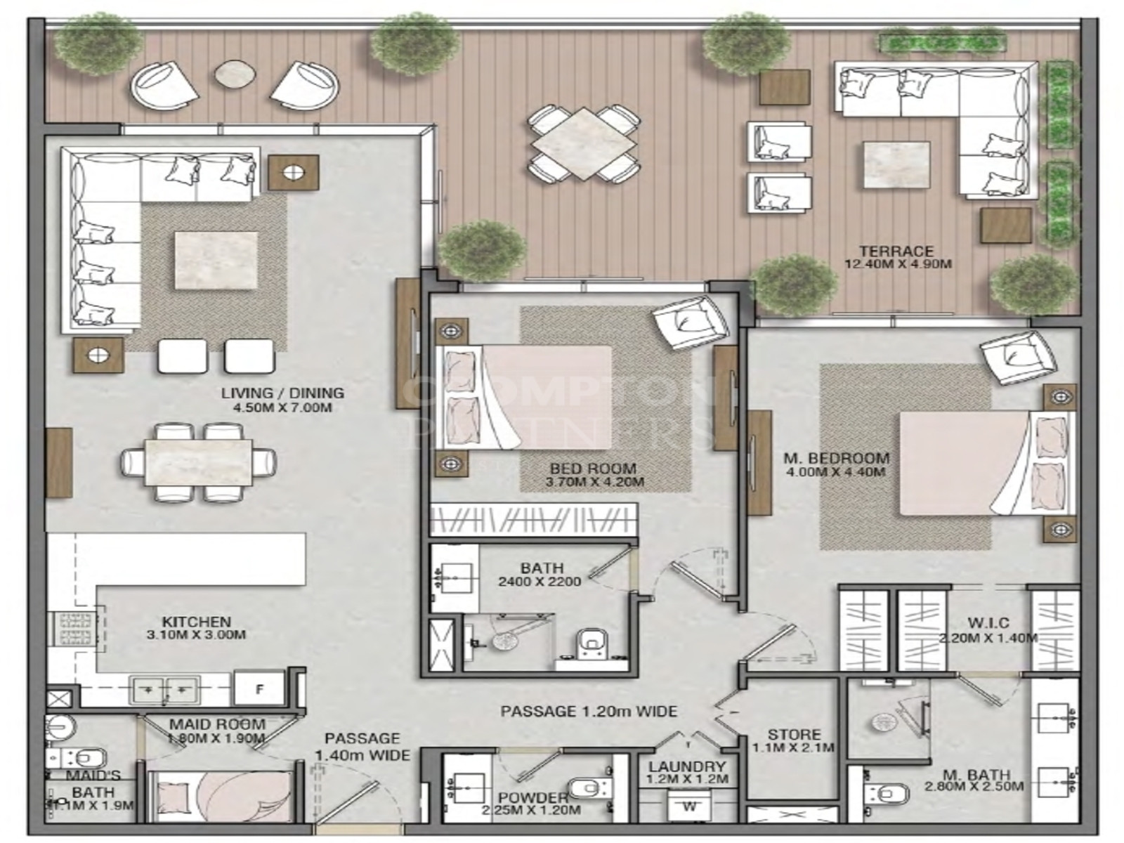 At Cost Price | Modern 2BR+M | Community+Sea View - Photo 2